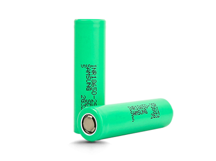 Samsung 25R 18650 20A Flat Top 2500mAh Battery