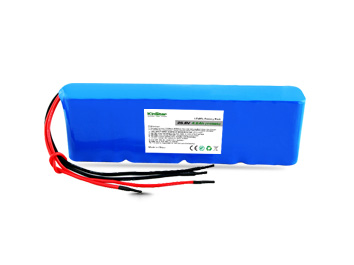 Kinstar LiFePO4 25.6V 4500mAh Rechargeable Battery 18650 8S3P Pack with BMS & Bare Leads