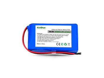 Kinstar LiPo 504872 5S1P 18.5V 2000mAh Lithium Polymer Battery Pack with PCB and Bare Leads